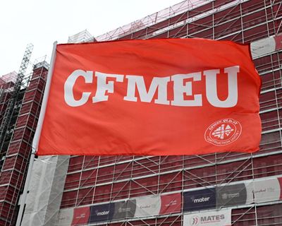 Two men charged and drugs, guns and cars linked to CFMEU seized as police investigate alleged corruption