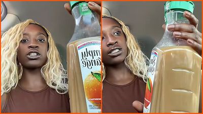 Black woman finds her drink looking nothing like orange juice. She believes her roommate mixed bleach: ‘upcoming lawsuit’