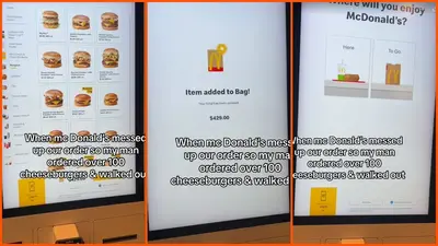 McDonald’s messes up Ohio couple’s order. Then her boyfriend orders over 100 double cheeseburgers for $429 and walks away