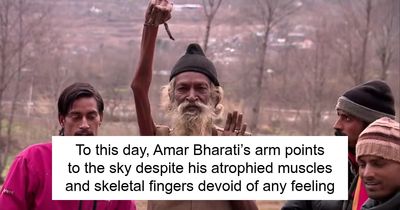 Indian Man Let His Arm Atrophy And His Fingernails Turn Into Claws Over An Epiphany He Had In 1973