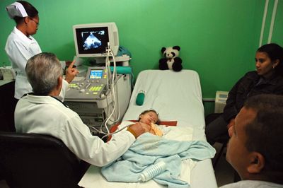 A Baby's Pneumonia Cleared but His Oxygen Never Did, and That Gap Pointed Straight at His Heart