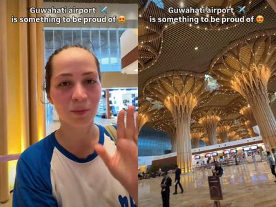 Guwahati airport is epic: Russian influencer lauds its bamboo and orchid-inspired design, says it is among the best she has seen