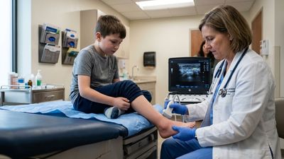 A Boy's Ankle Swelled for 18 Months and MRI Missed the Splinter That Only Ultrasound Could Find