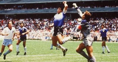 Maradona's 'hand of god' football sells for one-third of estimate at US auction