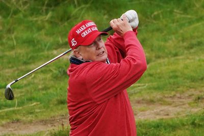 Trump times his Ireland trip to coincide with major golf tournament at his own club