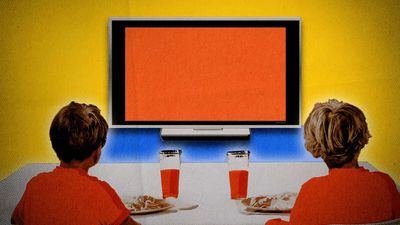 Study: Most Mealtime Screen Time Is TV, Not Social Media