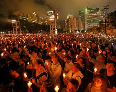 The Guardian view on the Tiananmen vigil convictions: Hong Kong too has been silenced. Others should speak out