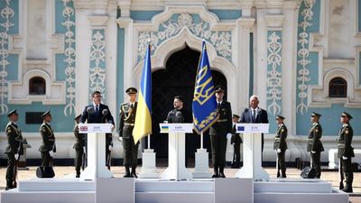 Ukraine's allies pledge to continue support with focus on air defence