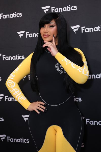 Cardi B's Psychedelic Chanel Suit Is Chanel Tailoring at Its Most Playful