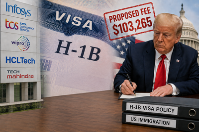 Infosys, TCS, Wipro and other IT stocks in focus as Donald Trump administration proposes higher H-1B visa fee
