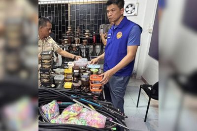 Illegal hookah shop shut down in Phuket