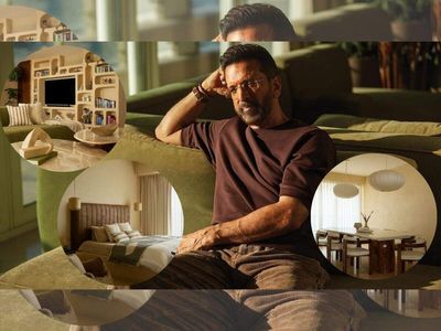 Jaaved Jaaferi, known for 'Boogie Woogie', lives in a 7,000-sq-ft Bandra home with Arabian Sea view, Mediterranean interiors, onyx dining table and earthy-toned furniture