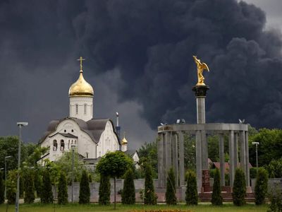 Russia's Afipsky oil refinery on fire after drone attack, two dead, governor says