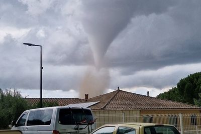 Huge tornado of ‘rare intensity’ tears through villages in southern France as over 300 homes damaged