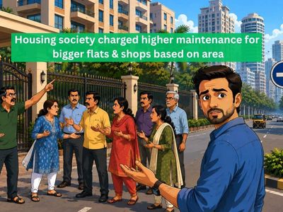 Housing societies cannot charge higher maintenance for bigger flats and shops based on area, rules Maharashtra Co-operative Appellate Court