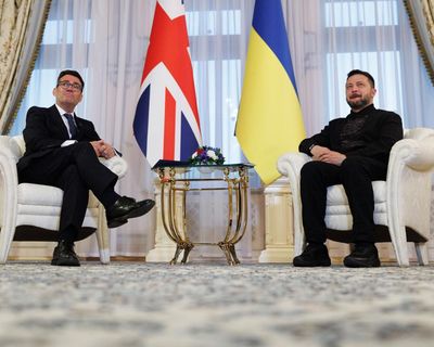 Burnham to take Zelenskyy’s pleas for Patriot missiles to Trump – as it happened