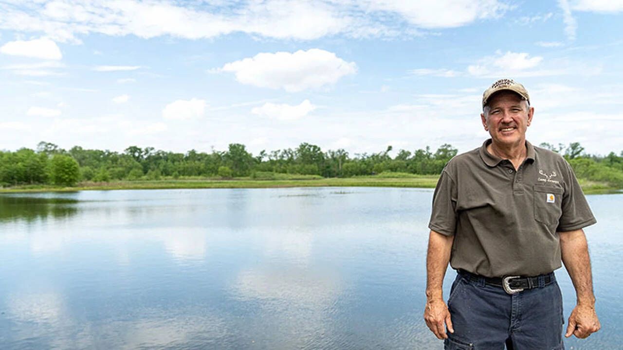 In the early 2000s, Mark Magura bought a 272-acre Indiana farm; after a 3-year restoration, 200.6 acres came back as wetland, prairie and forest for wildlife