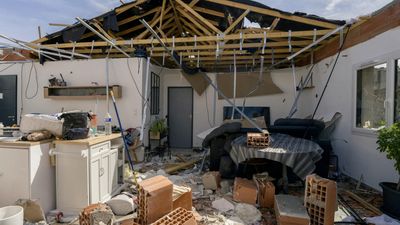 'Bombed by nature': French village deals with aftermath of rare tornado