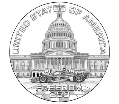 U.S. Mint Opens Orders for $60 Freedom 250 Race Medal With 15,000-Medal Limit