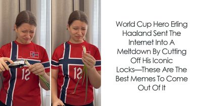 World Cup Hero Erling Haaland Sent Internet Into A Meltdown By Cutting Off Iconic Locks, Here Are The Memes