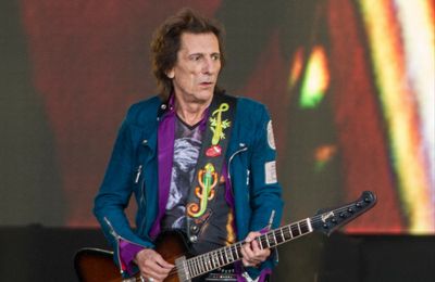 'You can't talk about those things!': Rolling Stones legend Ronnie Wood refuses to discuss retirement