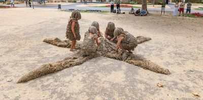 Between Land and Tide: giant starfish washes up in Portsmouth in this apocalyptic performance art