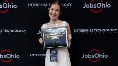 Meet Hannah Joseph, the Ohio sophomore who pitched a nonprofit helping seniors use technology and won an AI leadership award