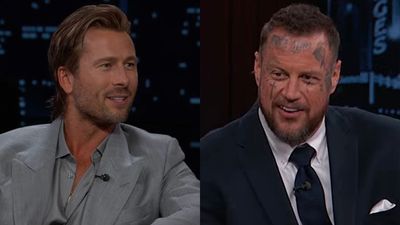 ‘Complete Maniac.' Glen Powell Got A Wild Message From Jelly Roll Ahead Of Their New Movie