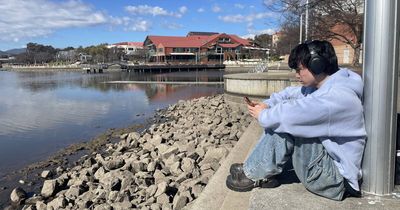 The surprising items found in Lake Tuggeranong after water levels lowered
