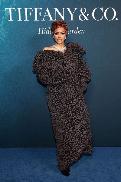 Teyana Taylor Makes Vanity Fair's 2026 Best Dressed List With Calvin Klein Coat-Dress