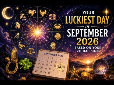 Your luckiest day in September 2026, based on your zodiac sign