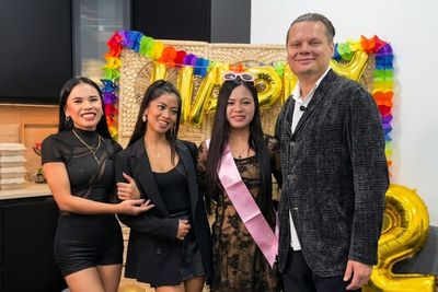 Lithuanian Muslim Convert With Three Wives Pays Four Figures for His Go-Go Dancer Wife's Breast Enlargement Surgery