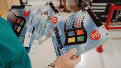 Microsoft had to change the anti-piracy hologram on the Windows 95 box because an undisclosed government assumed the baby on it was naked