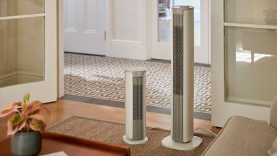 Meaco fans sold out completely during the last heatwave — but the company just launched two new tower models, and they're both in stock right now
