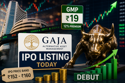Gaja Alternative Asset shares list at 16% premium over IPO price on NSE, BSE