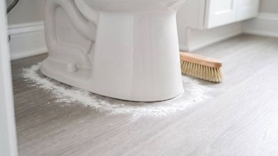 I sprinkled baking soda around the base of my toilet — here's why you should too