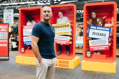 Actor Will Mellor: ‘Everybody should be given a chance at a long and healthy life’