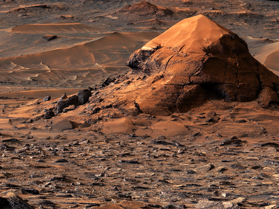 Billions of years ago, Mars shifted from rivers and lakes to dry dunes; NASA says Curiosity’s hematite crystals may help date that climate shift in rock