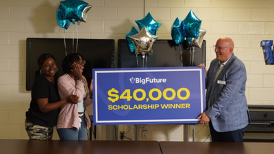 Meet Nimaya Williams, the North Carolina junior who completed free college-planning steps and became one of only two students nationwide to receive a $40,000 BigFuture scholarship