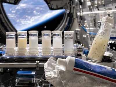 In 2001, NASA sent the science behind toothpaste and salad dressing into space; the research later helped produce three P&G patents