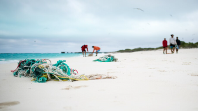 Hawaii mixed recycled fishing nets into an Oahu road; 11 months later, researchers found no more polyethylene microplastics than in regular asphalt