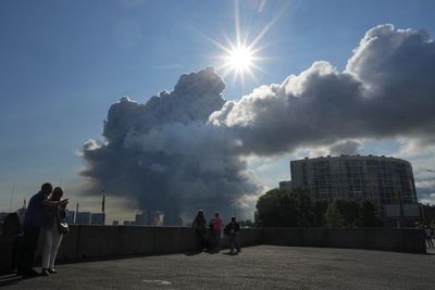 A Wildberries depot in Russia is hit again and destroyed as Ukraine extends its drone campaign