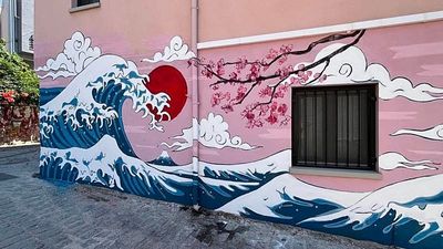 Thessaloniki counters visual vandalism with colourful graffiti in Ano Poli