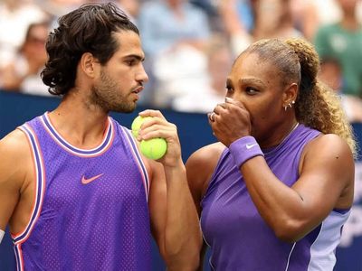 'I never expected this...": Serena Williams and Carlos Alcaraz stun US Open fans before quarter-final defeat as star pairing falls to Bencic and Cobolli