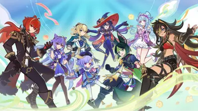 All standard banner five-star characters and weapons in Genshin Impact