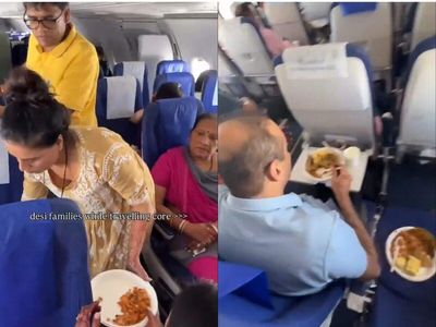 ‘Picnic in the sky': Indian family eats homemade food on IndiGo flight, video sparks etiquette debate