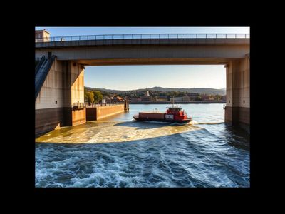 Beginning in the 1930s, America built 29 giant locks and dams across the Mississippi River and they turned a wild river into a massive water staircase