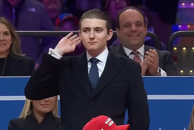 People Are Noticing Something Unusual About Barron Trump and It's Leaving Them Puzzled