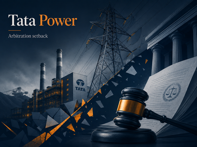 Tata Power shares slide 4% after company loses $490 million arbitration challenge in Singapore. What's the case about?