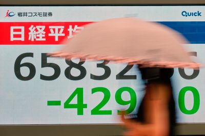 Asian stocks are mixed after Wall Street losses following economic updates